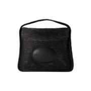 Alexander Wang Pre-owned Pre-owned Raffia handvskor Black, Dam