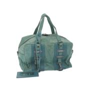 Balenciaga Vintage Pre-owned Laeder balenciaga-vskor Blue, Dam