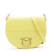 JW Anderson Pre-owned Pre-owned Laeder crossbodyvskor Yellow, Dam