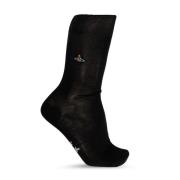 Vivienne Westwood Strumpor med logotyp Black, Herr