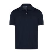 Fedeli Polo Shirts Blue, Herr