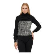 Erika Cavallini Chic Korsett Check Black, Dam