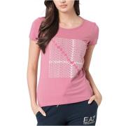 Emporio Armani EA7 T-Shirts Pink, Dam