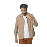 Herno Beige Nylon Overskjorta Beige, Herr