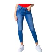 Only 15195681 - Onlblush Midsk Ankraw Rea12187 Noos Blue, Dam