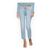 Kocca Cropped Jeans Blue, Dam