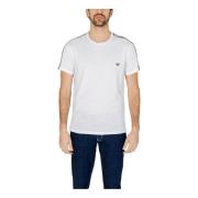 Emporio Armani T-Shirts White, Herr