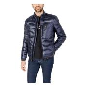 Blauer Down Jackets Blue, Herr