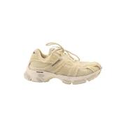 Balenciaga Vintage Pre-owned Polyester sneakers Beige, Dam