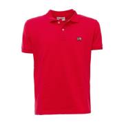 Roy Roger's Polo Shirts Red, Herr