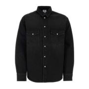 Vetements Casual Shirts Black, Herr