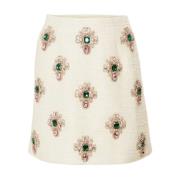 Carolina Herrera Skirts Beige, Dam