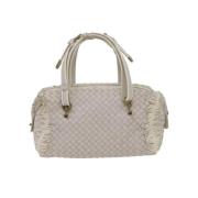 Bottega Veneta Vintage Pre-owned Laeder axelremsvskor White, Dam