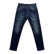 Nine In The Morning Slim-fit Jeans Blue, Herr