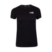 Puma T-Shirts Black, Dam