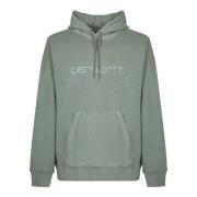 Carhartt Wip Sweatshirts Green, Herr