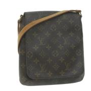 Louis Vuitton Vintage Pre-owned Canvas louis-vuitton-vskor Brown, Dam