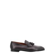 Doucal's Klassiska Läderloafers Black, Herr