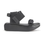 United Nude Flat Sandals Black, Dam