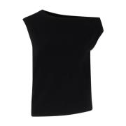 Norma Kamali T-Shirts Black, Dam