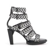 United Nude High Heel Sandals Black, Dam