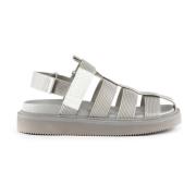 United Nude Flat Sandals Gray, Herr