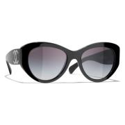 Chanel Sunglasses Black, Dam