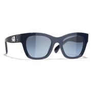 Chanel Sunglasses Blue, Dam