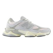 New Balance 9060 Granit & Rosa Sneaker Gray, Dam