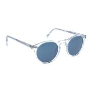 Oliver Peoples Ikoniska Gregory Peck Solglasögon White, Unisex