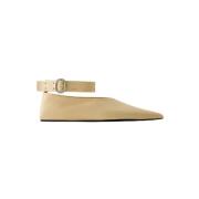 Jil Sander Pre-owned Pre-owned Laeder sandaler Beige, Dam