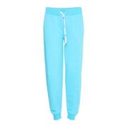 Ball Avslappnad Passform Sweatpants Aqua Blue, Dam