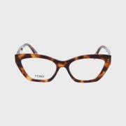 Fendi Glasses Brown, Unisex