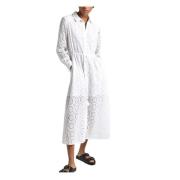 Pepe Jeans Shirt Dresses White, Dam