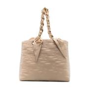 Elisabetta Franchi Stilfull Sand Väskor Kollektion Beige, Dam