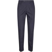 Tela Genova Slim-fit Trousers Blue, Herr