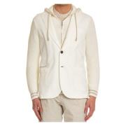 Eleventy Jackets White, Herr