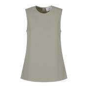 Ami Paris Sleeveless Tops Green, Dam