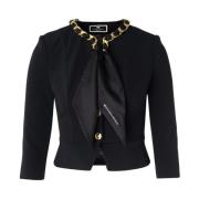 Elisabetta Franchi Jackets Black, Dam