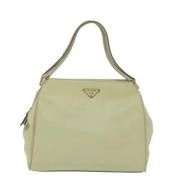 Prada Vintage Pre-owned Tyg prada-vskor Beige, Dam