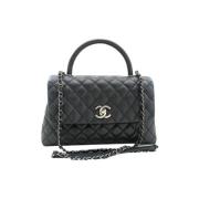 Chanel Vintage Pre-owned Laeder chanel-vskor Black, Dam