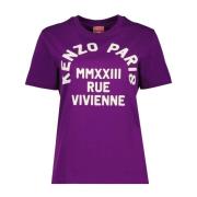 Kenzo T-Shirts Purple, Dam
