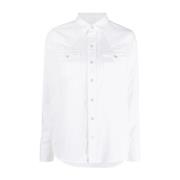 Ralph Lauren Long Sleeve Tops White, Dam