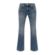 Balmain Kick flare jeans Blue, Dam