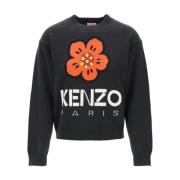 Kenzo Mysig Stickad Tröja Pullover Black, Dam