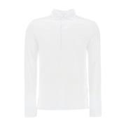 Ermenegildo Zegna Klassisk Polo Shirt White, Herr