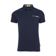 Barbour Polo Shirts Blue, Herr