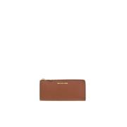 Michael Kors Kamel LG Plånbok med Varumärkeslogotyp Brown, Dam