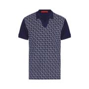 Carolina Herrera Polo Shirts Blue, Herr