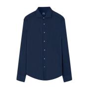 Fedeli Formal Shirts Blue, Herr